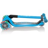 GLOBBER Go-Up Deluxe Lights, Trottinette Bleu clair