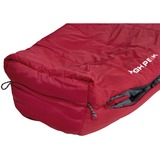 High Peak Hyperion 1 M, Sac de couchage Rouge foncé/gris