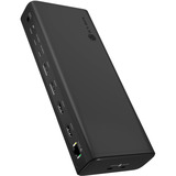 ICY BOX IB-DK7401-CU31, Station d'accueil Noir