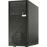 Inter-Tech  boîtier midi tower Noir | 1x USB-A | 3x USB-C