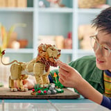 LEGO Creator 3-en-1 Animaux sauvages : Lion majestueux, Jouets de construction 