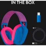 Logitech G435 LIGHTSPEED casque gaming over-ear Bleu