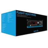 Logitech G Saitek Pro Flight Multi Panel, Tableau de bord Noir, PC