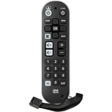 One for all Zapper + télécommande IR Wireless Acoustique, Cable, DVD/Blu-ray, DVDR-HDD, DVR, Système home cinema, SAT, TV, Boitier décodeur TV, Web TV Appuyez sur les boutons, Commande à distance Noir, Acoustique, Cable, DVD/Blu-ray, DVDR-HDD, DVR, Système home cinema, SAT, TV, Boitier décodeur..., IR Wireless, Appuyez sur les boutons, Noir