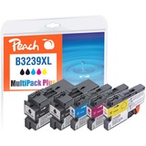 Peach PI500-302 cartouche d'encre 5 pièce(s) Compatible Noir, Cyan, Magenta, Jaune 129 ml, 52 ml, 5 pièce(s), Multi pack