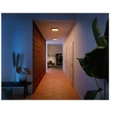 Philips White Ambiance Aurelle lampe panneau carrée, Lumière LED Noir