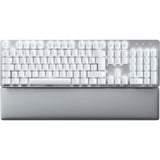 Razer Pro Type Ultra, clavier Blanc/gris, Layout DE, Razer Yellow