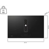 Respekta KMCH7800I-45, Plaque de cuisson séparée Noir