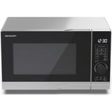 SHARP YC-PG204AE-S, Four à micro-ondes Argent/gris