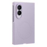 Samsung Coque Magnétique en Silicone, Housse smartphone Lavande