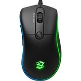 Sharkoon SKILLER SGM2, Souris gaming Noir, 400 - 6400 dpi, LED RGB