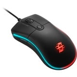 Sharkoon SKILLER SGM2, Souris gaming Noir, 400 - 6400 dpi, LED RGB