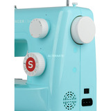 Singer Simple 3223G Machine à coudre semi-automatique Vert, Turquoise, Machine à coudre semi-automatique, coudre, Étape 4, Rotatif, Zigzag foot