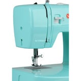 Singer Simple 3223G Machine à coudre semi-automatique Vert, Turquoise, Machine à coudre semi-automatique, coudre, Étape 4, Rotatif, Zigzag foot