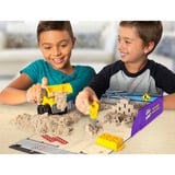 Spin Master Coffret Chantier Creuser Et Demolir 454 G Kinetic Sand, Jeu de sable Kinetic Sand Coffret Chantier Creuser Et Demolir 454 G, Sable cinétique pour enfants, 3 an(s), Plastique, Beige
