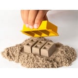 Spin Master Coffret Chantier Creuser Et Demolir 454 G Kinetic Sand, Jeu de sable Kinetic Sand Coffret Chantier Creuser Et Demolir 454 G, Sable cinétique pour enfants, 3 an(s), Plastique, Beige