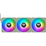 Thermaltake CT120 EX Reverse ARGB Sync PC Cooling Fan ventilateurs de boîtier Vert clair, 3 pièces, 120 x 120 x 25 mm, PWM