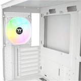 Thermaltake View 270 Plus WS ARGB boîtier midi tower Blanc/bois | 2x USB-A | 1x USB-C | RGB | Verre Trempé