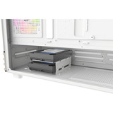 Thermaltake View 270 Plus WS ARGB boîtier midi tower Blanc/bois | 2x USB-A | 1x USB-C | RGB | Verre Trempé