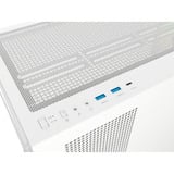 Thermaltake  boîtier midi tower Blanc/bois | 2x USB-A | 1x USB-C | RGB | Window