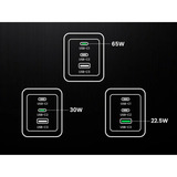 UGREEN 25871 chargeur d'appareils mobiles Universel Gris Secteur Charge rapide Intérieure 2x USB-C, 1x USB-A, Intérieure, Secteur, Gris