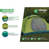 Vango TESTTRYFAN000001, Tryfan 300, Tente Bleu foncé