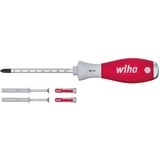 Wiha Set de poinçon pour trous de cheville SoftFinish, Tournevis Rouge/gris