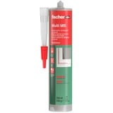 fischer Adhésif de construction Multi MS 290ml, Mastic Blanc