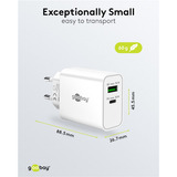 goobay 75336, Chargeur Blanc