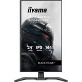 iiyama G-MASTER GB2441HSU-B1 écran plat de PC 60,5 cm (23.8") 1920 x 1080 pixels Full HD LED Noir Moniteur gaming Noir, 1x DisplayPort, 1x HDMI, 2x USB-A, 144 Hz, 60,5 cm (23.8"), 1920 x 1080 pixels, Full HD, LED, Noir