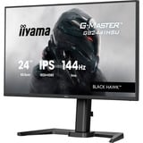iiyama G-MASTER GB2441HSU-B1 écran plat de PC 60,5 cm (23.8") 1920 x 1080 pixels Full HD LED Noir Moniteur gaming Noir, 1x DisplayPort, 1x HDMI, 2x USB-A, 144 Hz, 60,5 cm (23.8"), 1920 x 1080 pixels, Full HD, LED, Noir