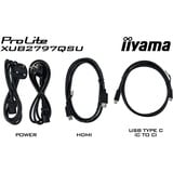 iiyama ProLite XUB2797QSU-W2 écran plat de PC 68,6 cm (27") 2560 x 1440 pixels Quad HD LED Blanc Moniteur  Blanc (mat), 68,6 cm (27"), 2560 x 1440 pixels, Quad HD, LED, 1 ms, Blanc