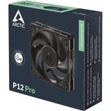 ARCTIC P12 Pro ventilateur de boîtier Noir, 120 x 120 x 25 mm, PWM