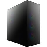 ARCTIC  boîtier midi tower Noir | 2x USB-A | 1x USB-C | RGB | Window