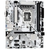 ASRock B760M-HDV/M.2 WHITE carte mère socket 1700 Blanc