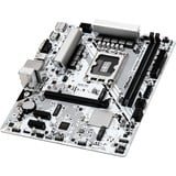 ASRock B760M-HDV/M.2 WHITE carte mère socket 1700 Blanc