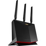 ASUS 4G-AC86U, WLAN-LTE-Routeur Noir/Rouge