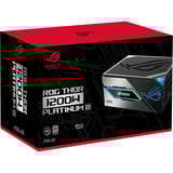 ASUS ROG -THOR-1200P3-GAMING unité d'alimentation d'énergie 20+4 pin ATX ATX Noir alimentation  modulaire 1200 watt Noir, 1x 12V-2x6, 4x PCIe, 1200 W, 100 - 240 V, Actif, 125 W, 1200 W, 125 W