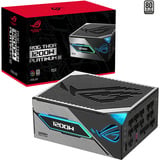 ASUS ROG -THOR-1200P3-GAMING unité d'alimentation d'énergie 20+4 pin ATX ATX Noir alimentation modulaire 1200 watt Noir, 1x 12V-2x6, 4x PCIe, 1200 W, 100 - 240 V, Actif, 125 W, 1200 W, 125 W