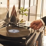 Audio-Technica AT-LPW50PB, Tourne-disque Noir brillant