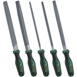 Bosch Ensemble de limes, 5 pièces, Fichier Vert/Noir