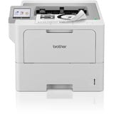 Brother HL-L6410DN - Imprimante laser monochrome professionnelle A4 Gris, Laser, 1200 x 1200 DPI, A4, 50 ppm, Impression recto-verso, Blanc