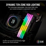 Corsair 128 Go DDR5-5600 (4x 32 Go) mémoire vive Noir, CMH128GX5M4B5600C40, XMP 3.0
