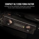 Corsair MP700 PRO SE Hydro X 4 TB SSD Noir