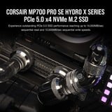 Corsair MP700 PRO SE Hydro X 4 TB SSD Noir
