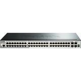 D-Link DGS-1510-52X commutateur réseau Géré L3 Gigabit Ethernet (10/100/1000) 1U Noir, Switch Géré, L3, Gigabit Ethernet (10/100/1000), Full duplex, Grille de montage, 1U