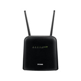 D-Link DWR‑960 Routeur LTE Cat7 Wi-Fi AC1200, WLAN-LTE-Routeur Wi-Fi 5 (802.11ac), Bi-bande (2,4 GHz / 5 GHz), Ethernet/LAN, 3G, Noir, Routeur portable