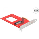 DeLOCK Carte PCI Express x4 vers 1 x U.3 interne, Carte d'interface 