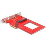 DeLOCK Carte PCI Express x4 vers 1 x U.3 interne, Carte d'interface 