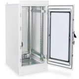 Digitus Armoires rack, Armoire informatique Gris clair, Rack autonome, 24U, 1500 kg, Verrouillage des touches, Gestion optimisée des câbles, Gris